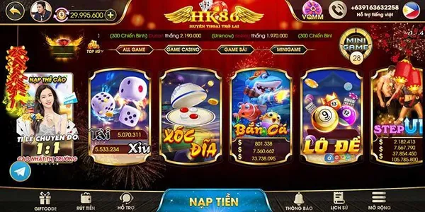 game xì tố - HK86 Club